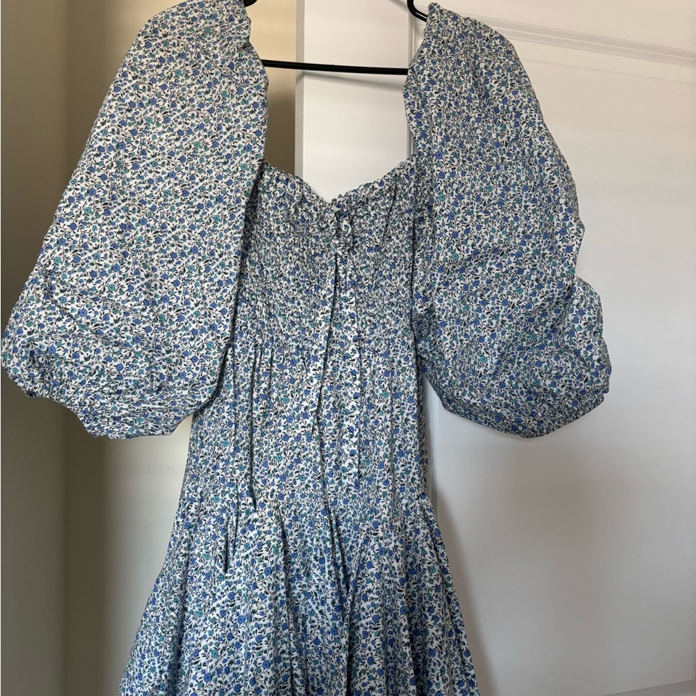 Floral Puff Sleeve Dress